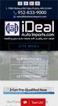 Mobile Screenshot of idealautoimports.com